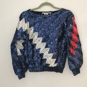 Vintage sequin sweater